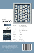 Load image into Gallery viewer, #192 - Festival of Stars PDF Quilt Pattern