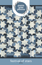 Load image into Gallery viewer, #192 - Festival of Stars PDF Quilt Pattern