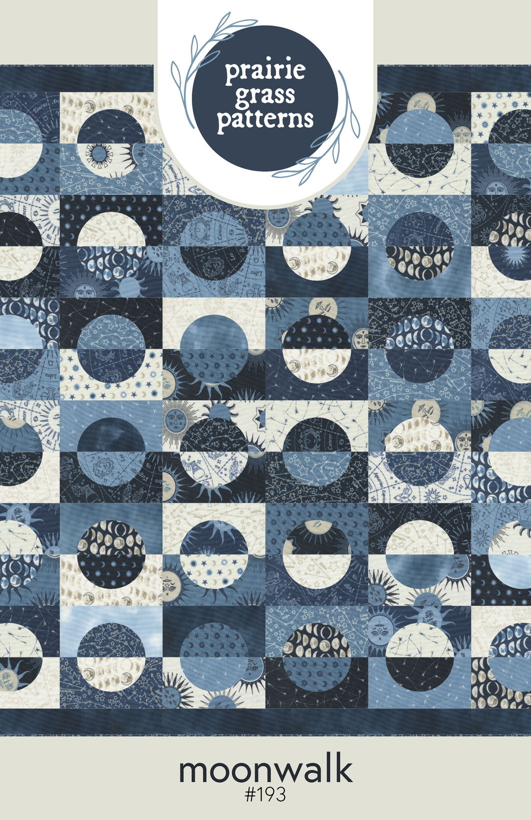 #193 - Moonwalk PDF Quilt Pattern