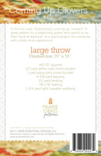 Load image into Gallery viewer, #108 - Coming Up Clovers PDF Pattern