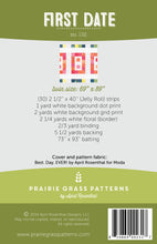 Load image into Gallery viewer, #132 - First Date PAPER Pattern