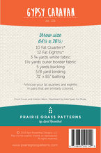 Load image into Gallery viewer, #124 - Gypsy Caravan PAPER Pattern