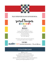 Load image into Gallery viewer, #149 - Secret Keeper PDF Pattern