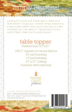 Load image into Gallery viewer, #109 - Simply Seasonal PAPER Pattern