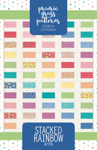 Load image into Gallery viewer, #176 - Stacked Rainbow PDF Pattern
