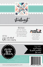 Load image into Gallery viewer, #142 - Starburst PDF Pattern