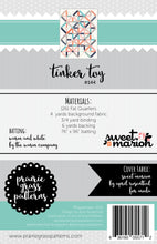 Load image into Gallery viewer, #144 - Tinker Toy PDF Pattern