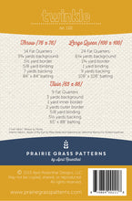 Load image into Gallery viewer, #122 - Twinkle PDF Pattern