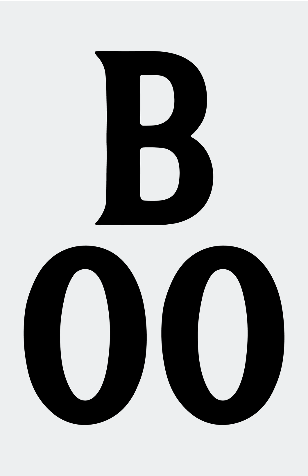 BOO Applique Letters (Laser Cut)