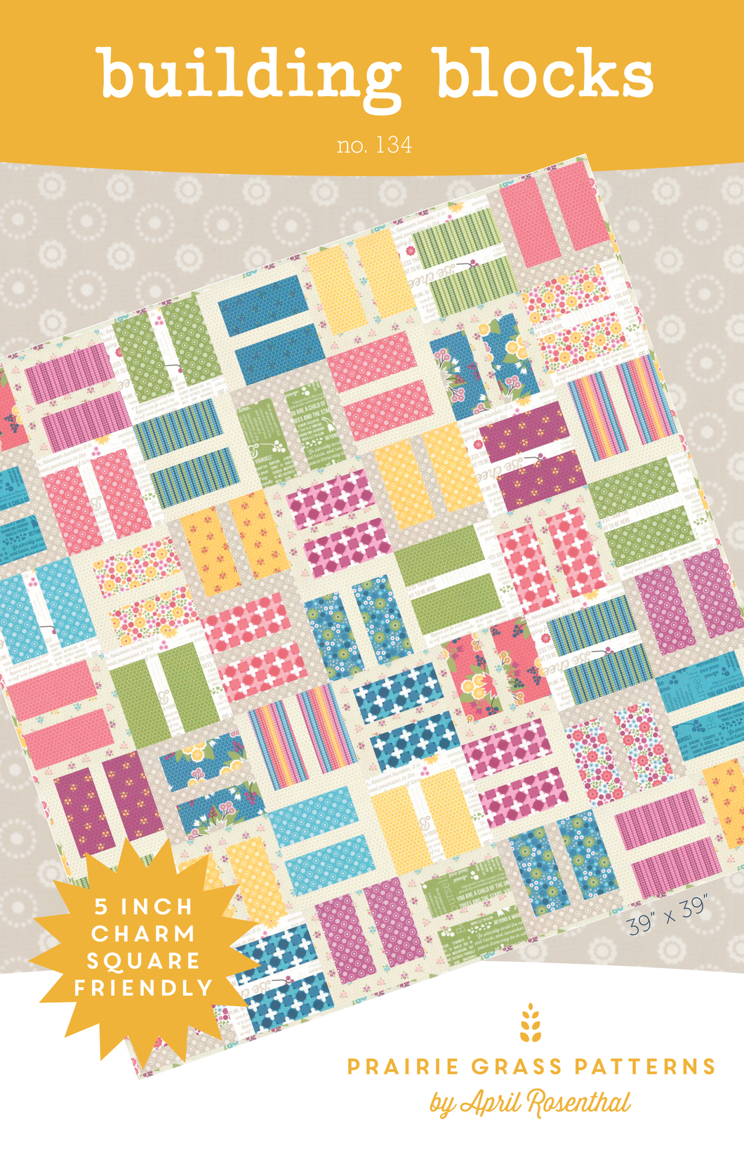 #134 - Building Blocks PAPER Pattern