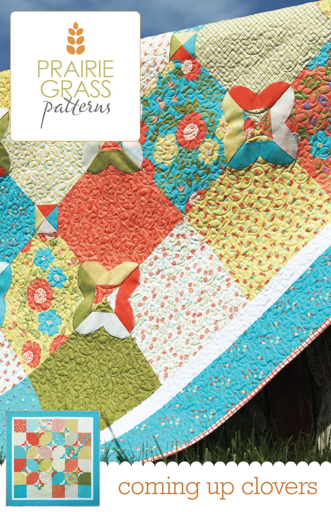 #108 - Coming Up Clovers PAPER Pattern