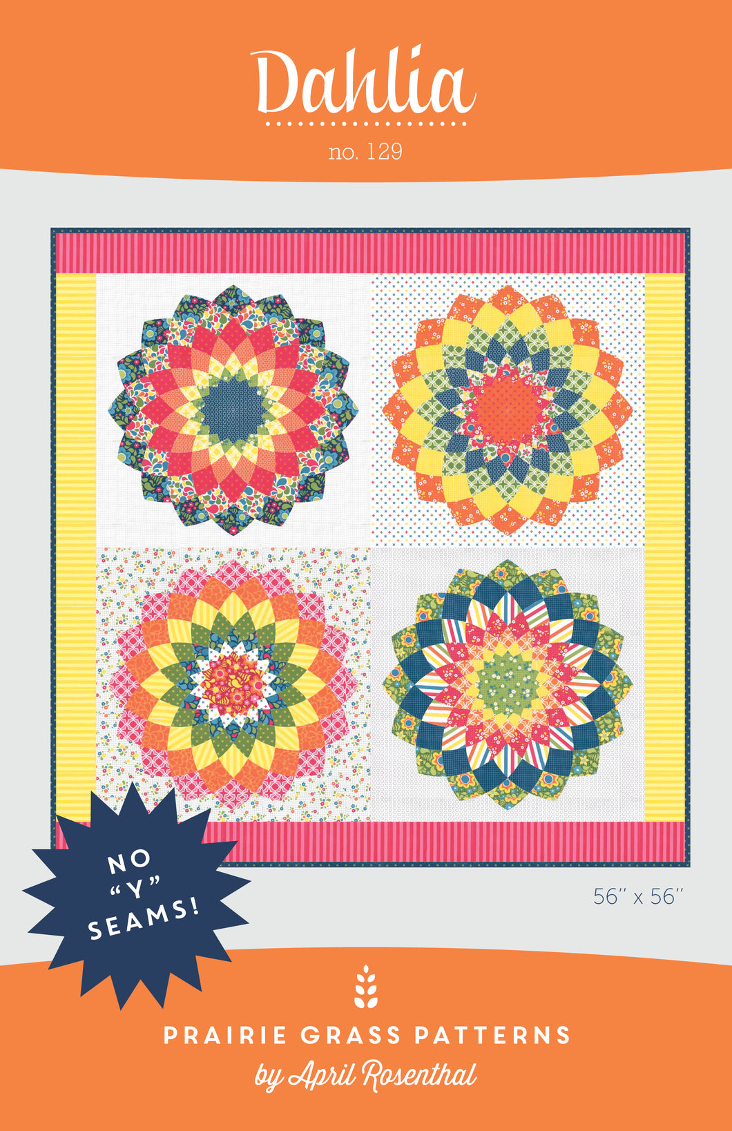 #129 - Dahlia PAPER Pattern