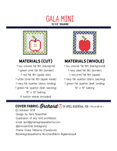 Load image into Gallery viewer, #156 - Gala Mini PAPER Pattern
