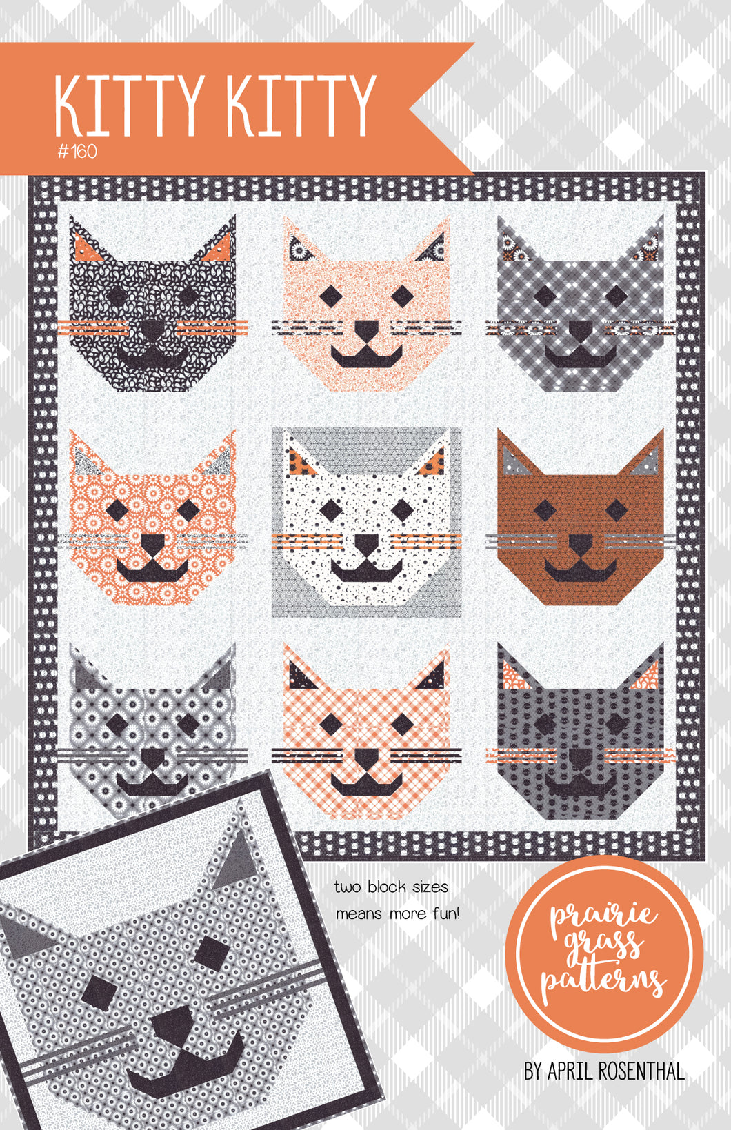 #160 - Kitty Kitty PAPER Pattern