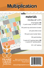 Load image into Gallery viewer, #120 - Multiplication PDF Pattern
