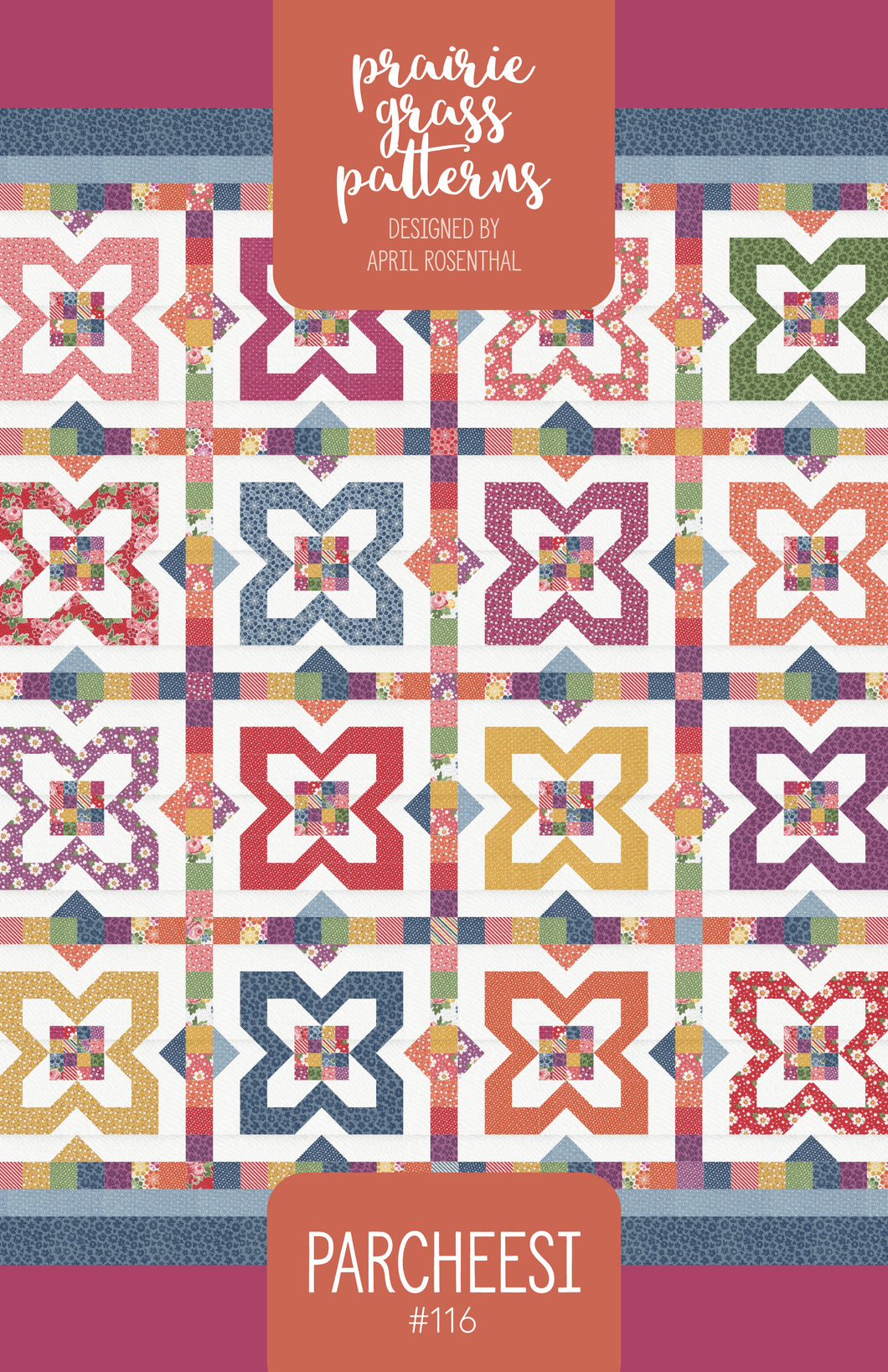 #116 - Parcheesi PAPER Quilt Pattern
