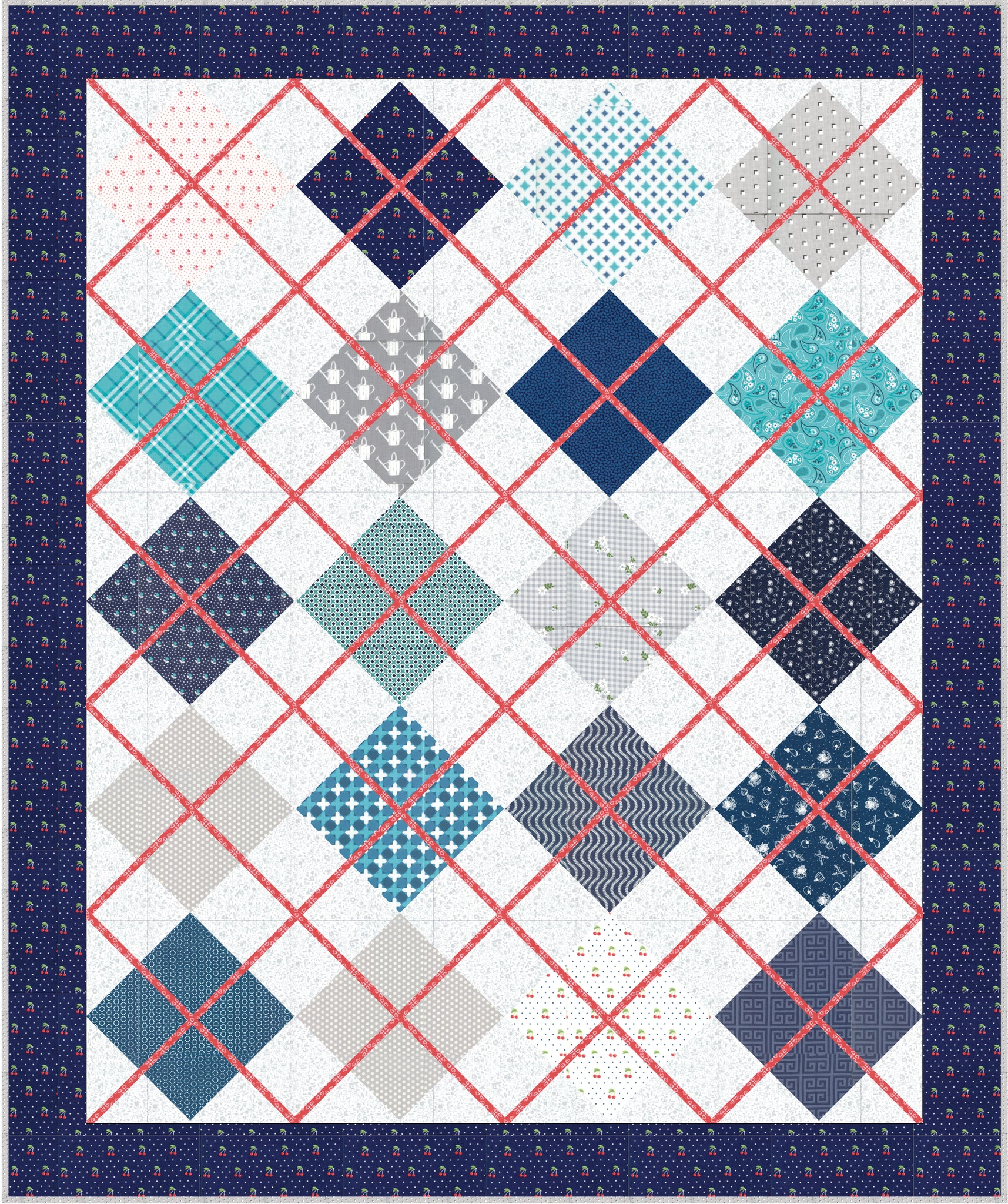 #104 - Prep School Knockout PAPER Pattern – Prairie Grass Patterns