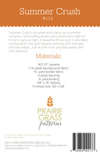 Load image into Gallery viewer, #114 - Summer Crush PAPER Pattern
